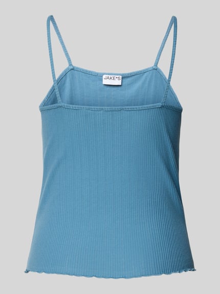 Jake*s Casual Pyjama-Oberteil mit Strukturmuster Bleu 3