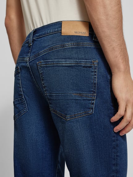 MCNEAL Jeansy o kroju regular fit z 5 kieszeniami Niebieski 3