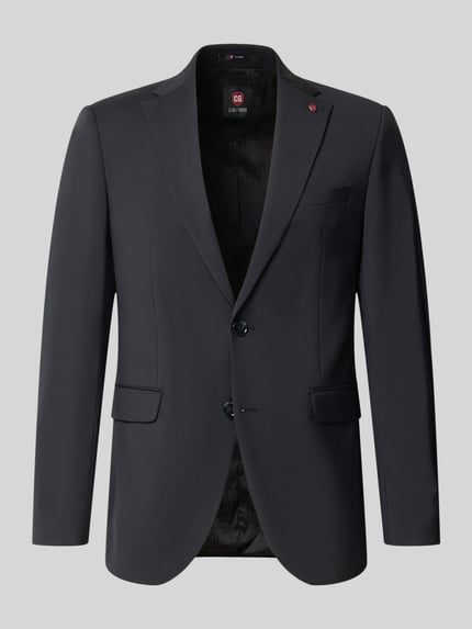 Slim Fit 2-Knopf-Sakko aus Woll-Elasthan-Mix Modell 'Colvin' Shop The Look MANNEQUINE