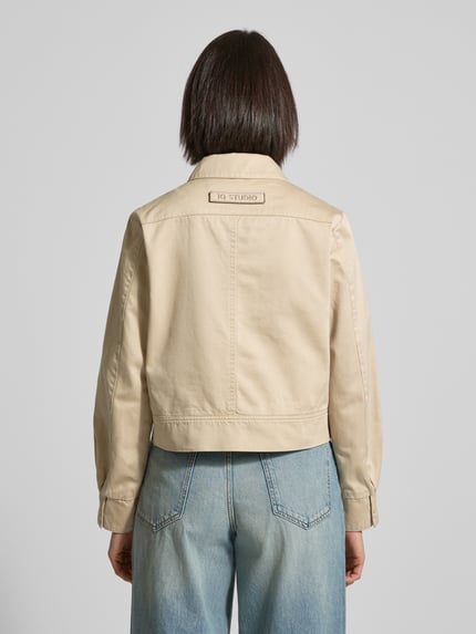 IQ Studio Hemdjacke mit Pattentaschen Sand 5