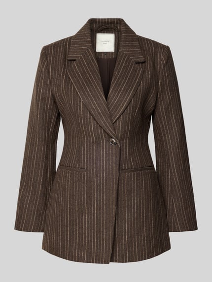 Longblazer mit Knopfverschluss Shop The Look MANNEQUINE