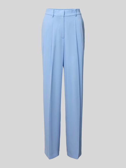 windsor. Straight Fit Anzughose mit Bügelfalten Hellblau 2