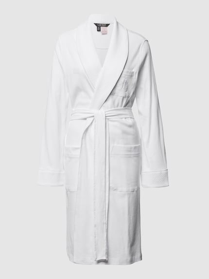 Lauren Ralph Lauren Szlafrok z bawełny Biały 2