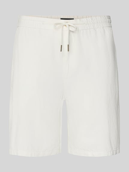Shorts aus Baumwoll-Leinen-Mix Modell 'FAVE' Shop The Look MANNEQUINE