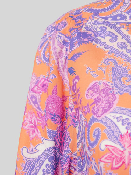GUESS Bikinibovenstuk met knoopdetail Abrikoos - 2