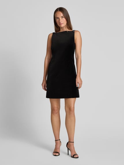 Lauren Ralph Lauren Cocktailkleid mit rückseitigem Reißverschluss Modell 'MELZAR' Black 1
