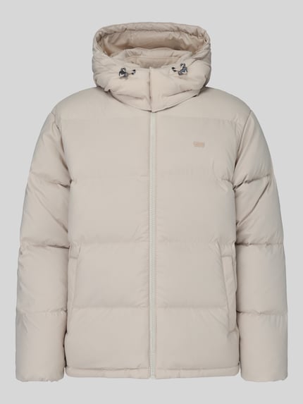 Levi's® kurtka pikowana o kroju regular fit z odpinanym kapturem Beżowy 2