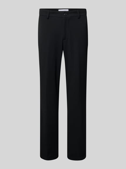 Regular Fit Anzughose mit Gürtelschlaufe Shop The Look MANNEQUINE