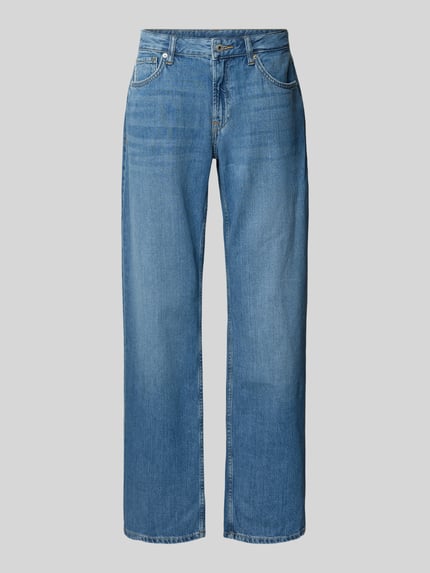 Pepe Jeans Wide Leg Jeans aus Baumwoll-Lyocell-Mix Modell 'NICKY' Blau 2