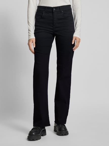 ANGELS Regular fit jeans in 5-pocketmodel, model 'LARA' Zwart - 4