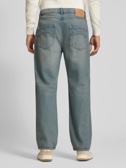 RETERNITY Straight Fit Jeans im Used-Look mit Eingrifftaschen Jeansblau 5