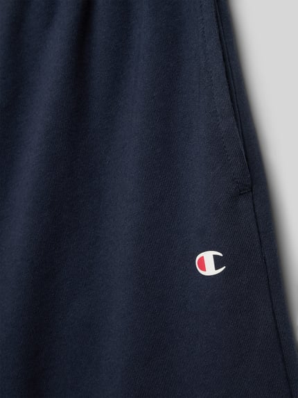 Champion Regular fit sweatshorts met logoprint Marineblauw - 2