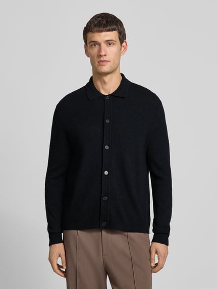 CK Calvin Klein Wollen jack met kentkraag Zwart - 4