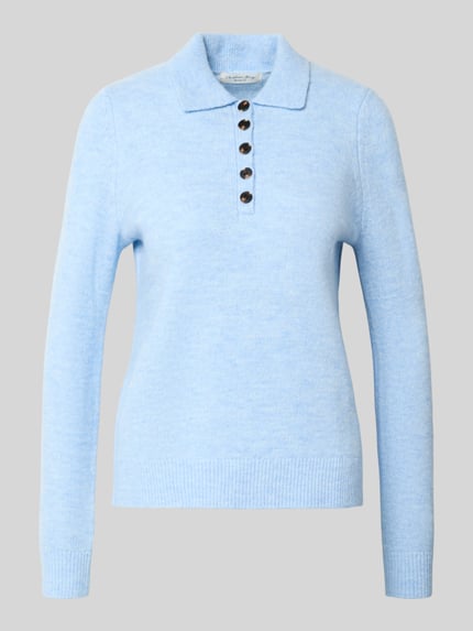 Christian Berg Woman Regular Fit Strickpullover mit Woll-Anteil Hellblau 2