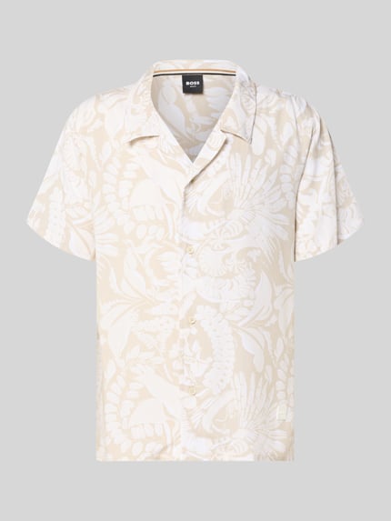 BOSS regular fit vrijetijdsoverhemd van pure viscose model 'BEACH' Zand - 2