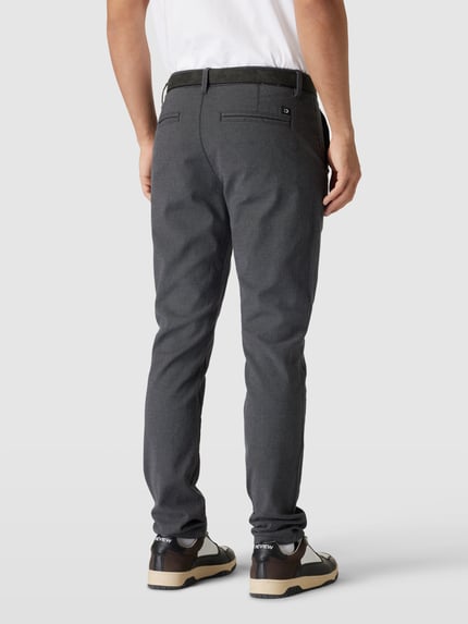 Tom Tailor Denim Chinosy z paskiem Antracytowy 5