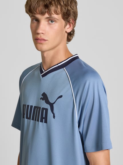 PUMA Performance Koszulka z nadrukiem z logo Jasnoniebieski 3