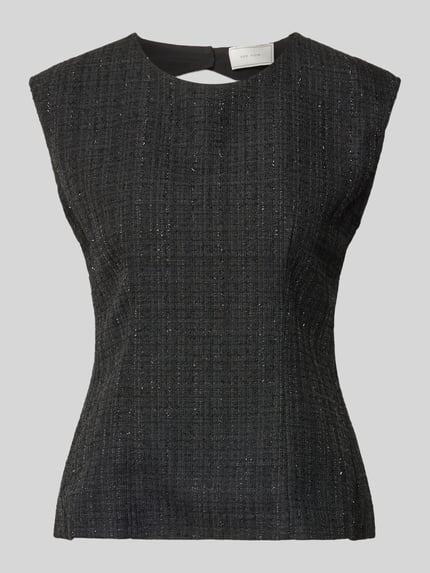 Blusentop in Bouclé-Optik Modell 'Rafli' Shop The Look MANNEQUINE