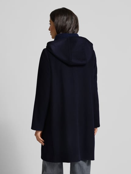 ICONS Cinzia Rocca Wollmantel mit Kaschmir-Anteil Marine 5