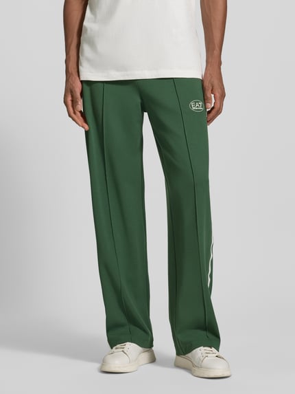 EA7 Emporio Armani Trackpants aus Viskose-Mix Gruen 4