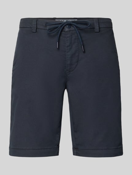 Bermudy o kroju regular fit z wiązanym paskiem i francuskimi wpuszczanymi kieszeniami Shop The Look MANNEQUINE