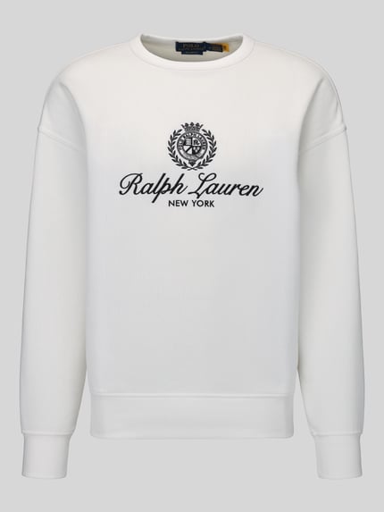 Polo Ralph Lauren Sweatshirt mit Logo-Print Offwhite 2