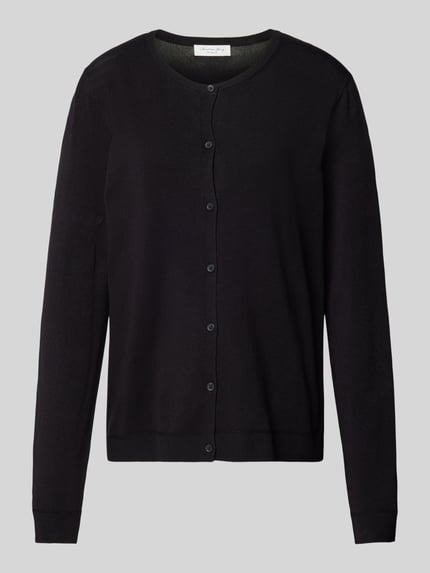 Christian Berg Woman Cardigan aus Viskose-Mix Black 2