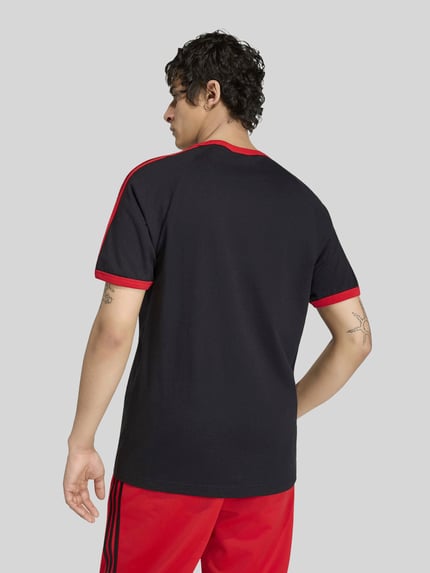 adidas Originals Regular Fit T-Shirt aus reiner Baumwolle Black 4