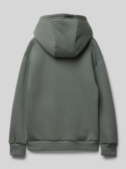 Cars Jeans Hoodie mit Label-Detail Modell 'ORLA' Schilf 3