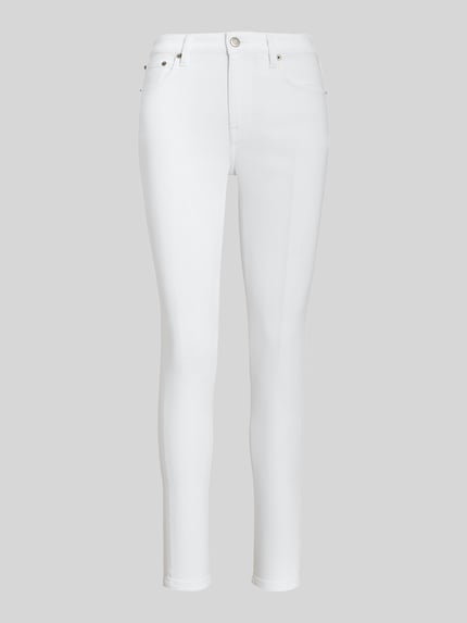 Lauren Ralph Lauren Jeansy o kroju skinny fit z mieszanki bawełny Biały 2
