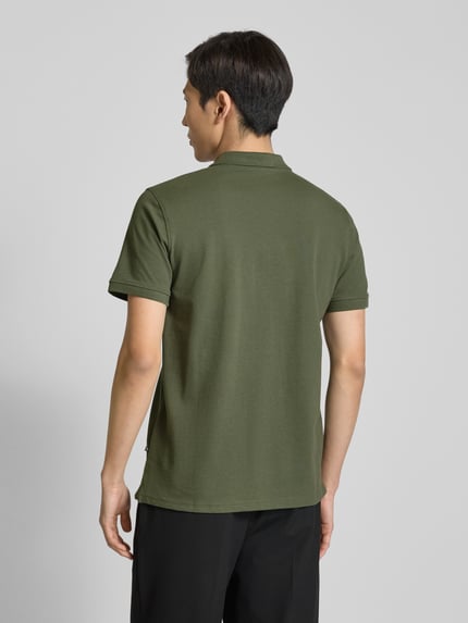Matinique Koszulka polo o kroju regular fit z krótką listwą guzikową model ‘poleo’ Średniobrązowy 5