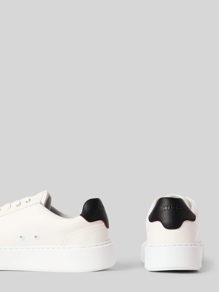 HUGO Sneaker mit Plateau-Sohle Weiss 2