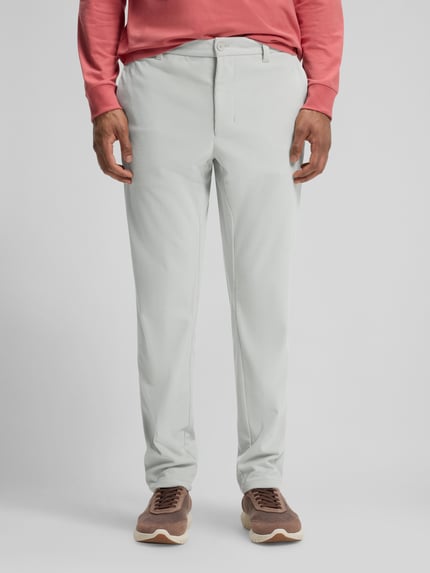 BOSS Green Regular Fit Hose mit Logo-Detail Beige 4