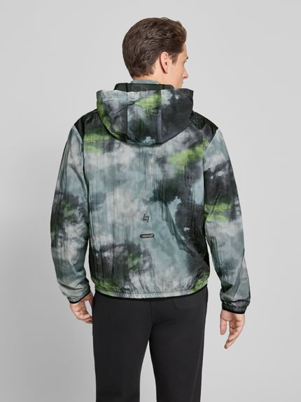 EA7 Emporio Armani Trainingsjacke mit Kapuze Black 5