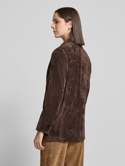 DRYKORN Regular Fit Blazer aus Cord Modell 'GLENDALE' Dunkelbraun 5