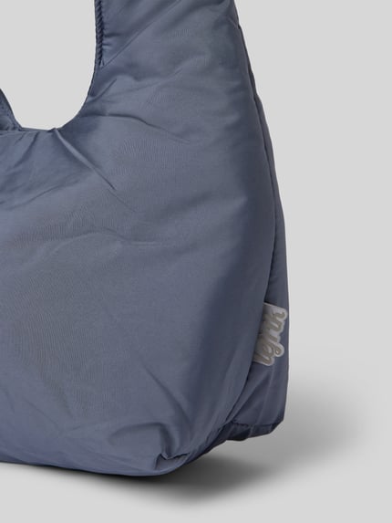 Lefrik Handtasche mit Knotendetails Modell 'BIWA' Dunkelblau 3