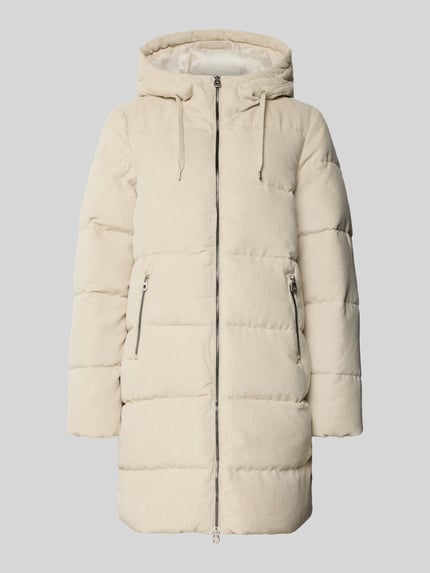 ONLY Płaszcz pikowany o kroju regular fit ze sztruksu model ‘DOLLY’ Piaskowy 2