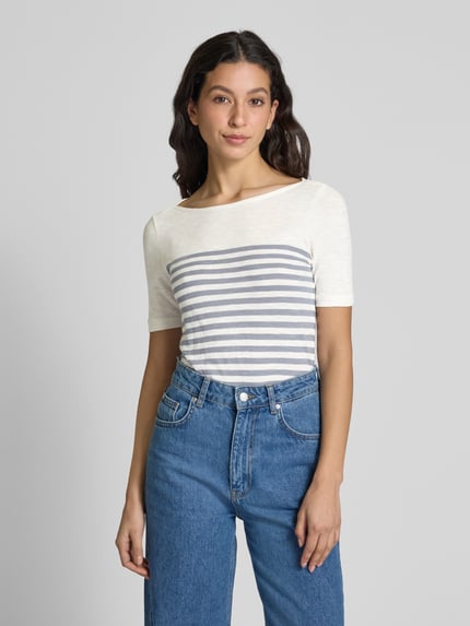 Marc O'Polo T-shirt o kroju regular fit z czystej bawełny Szaroniebieski 4