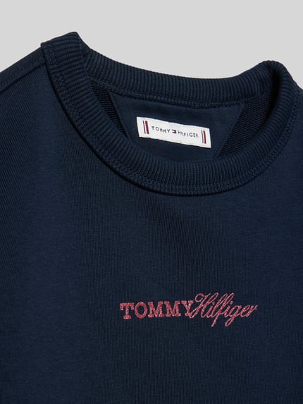 Tommy Hilfiger Teens Regular Fit Sweatshirt aus Baumwoll-Mix Marine 2