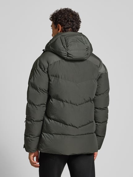 Blauer USA Kurtka puchowa z naszywką z logo model 'CROWN' Grafitowy 5