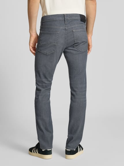 JACK & JONES Jeansy z 5 kieszeniami model ‘GLENN’ Ciemnoszary 5