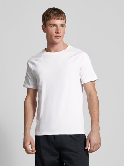 REVIEW T-shirt z raglanowymi rękawami Biały 4