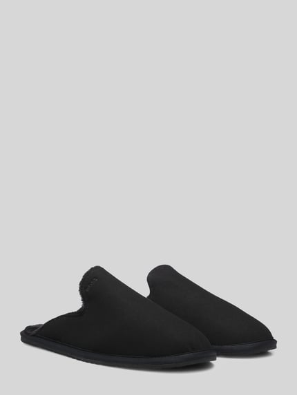 BOSS Hausschuh mit warmem Futter Black 1
