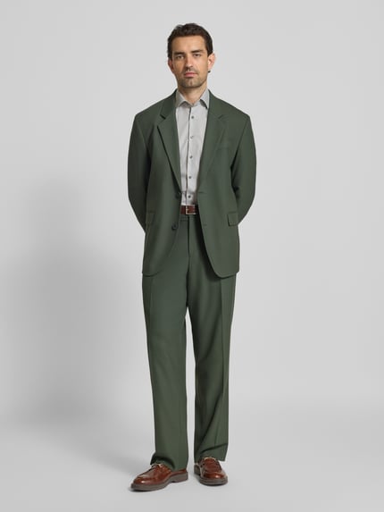 OLYMP Level 5 slim fit zakelijk overhemd met extra lange mouw Groen - 1
