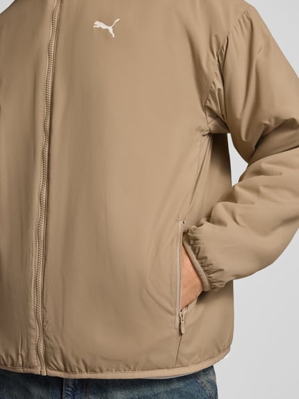 PUMA Performance Funkionsjacke mit Teddyfell Offwhite 3