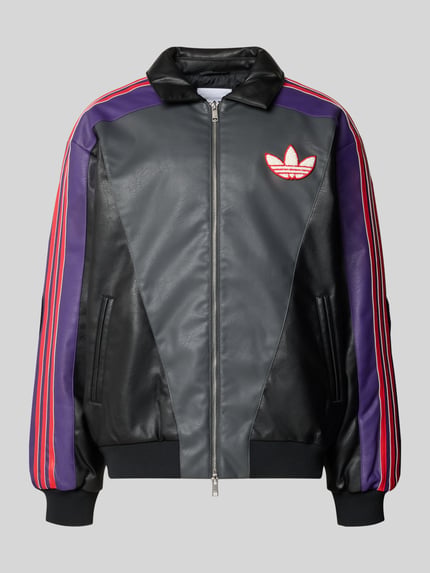 adidas Originals Steppjacke mit Logo-Patch Modell 'POKE 8BALL JKT' Violett 1