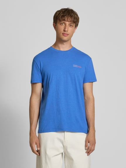 Tommy Jeans Regular Fit T-Shirt aus reiner Baumwolle Royal 4