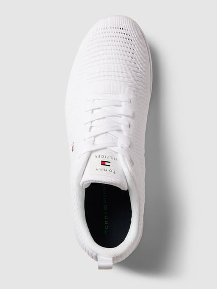 Tommy Hilfiger Sneaker mit Label-Stitching Weiss 3