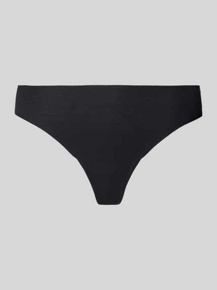 HANRO String met elastische band Zwart - 1