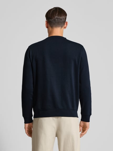 LERROS Sweatshirt mit Label-Patch Dunkelblau 5
